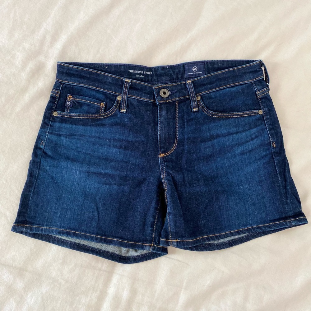 AG “Stevie” denim shorts